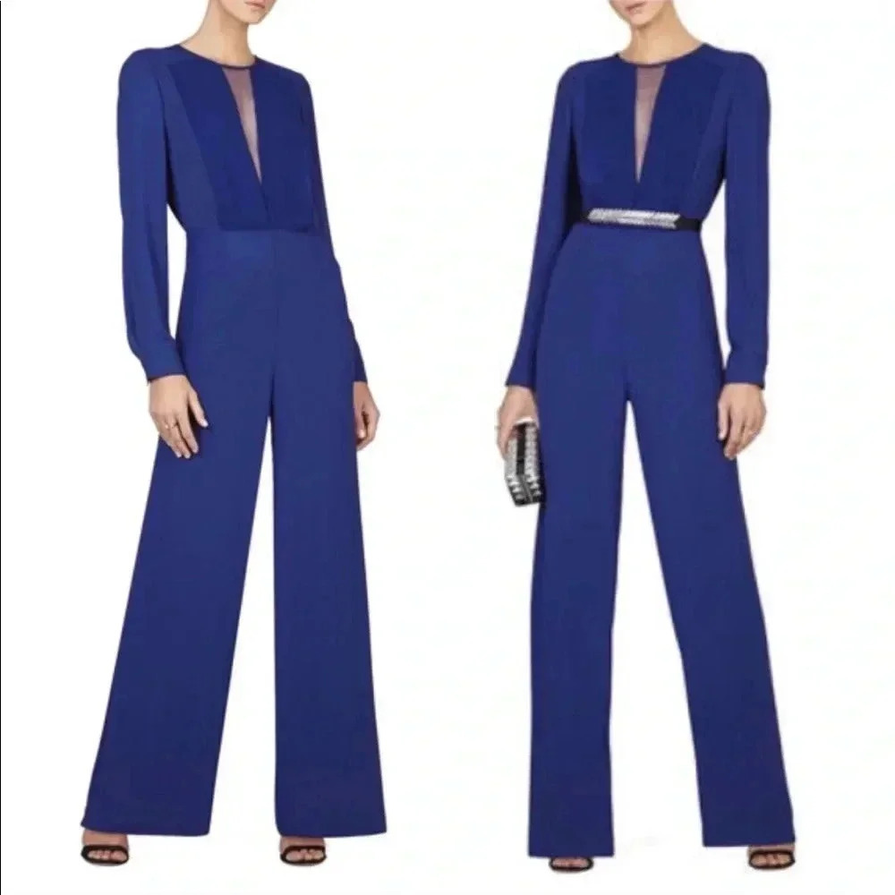 BCBG Maxazria Marcee Jumpsuit Size 10 New w/o tags